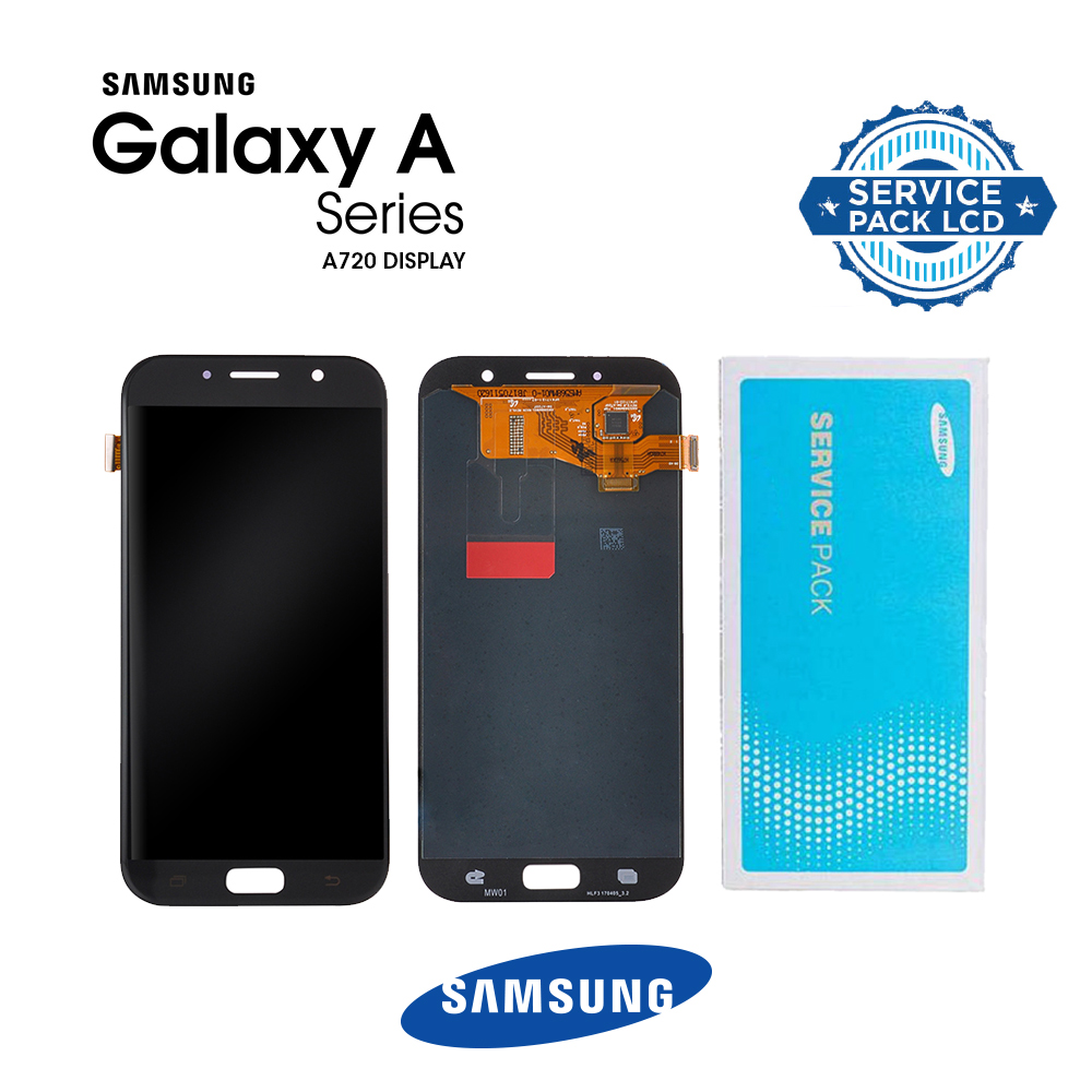 LCD SAMSUNG SM-A720 (A7 2017) BLACK  (sku 941)