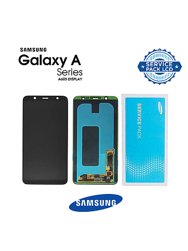 LCD SAMSUNG SM-A605 (A6+ 2018) BLACK (sku 930)
