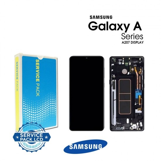 A207 (A20s 19) LCD BLACK (sku 956)