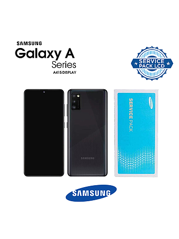 LCD SAMSUNG SM-A415 (A41 2020) BLACK  (sku 958)