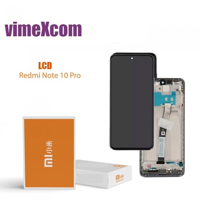 Lcd Xiaomi Redmi Note 10 Pro 5G / XI POCO X3 GT BLACK   (SKU 6023)