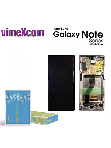 LCD SAMSUNG SM-N975F/N976 (NOTE10 PLUS 2019) AURA BLACK  ( sku 1018)