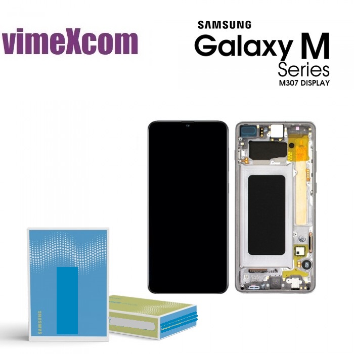 LCD SAMSUNG SM-M307 / M215 (M30s/M21 2019) BLACK  ( SKU 1028)