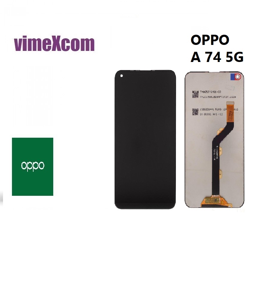 OPPO A74 5G / A54 5G / A93 5G (2021) O-105 (NF)  LCD Black (sku 6174)