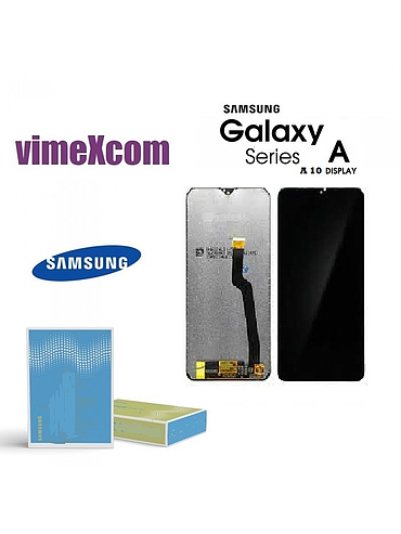 Samsung A105F/M105F (A10/M 10 2019) LCD nero GH18-685A/19-366A/19-367A senza frame  (Sku 1050) 