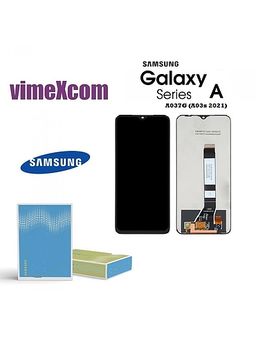  LCD SAMSUNG SM-A037G (A03s 2021) BLACK EU CODE (Without Frame)  (SKU 1060)