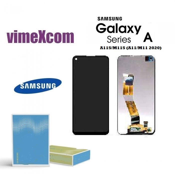 SAMSUNG LCD SM-A115/M115 (A11/M11 2020) GH81-18760A/18736A senza frame nero (1062)