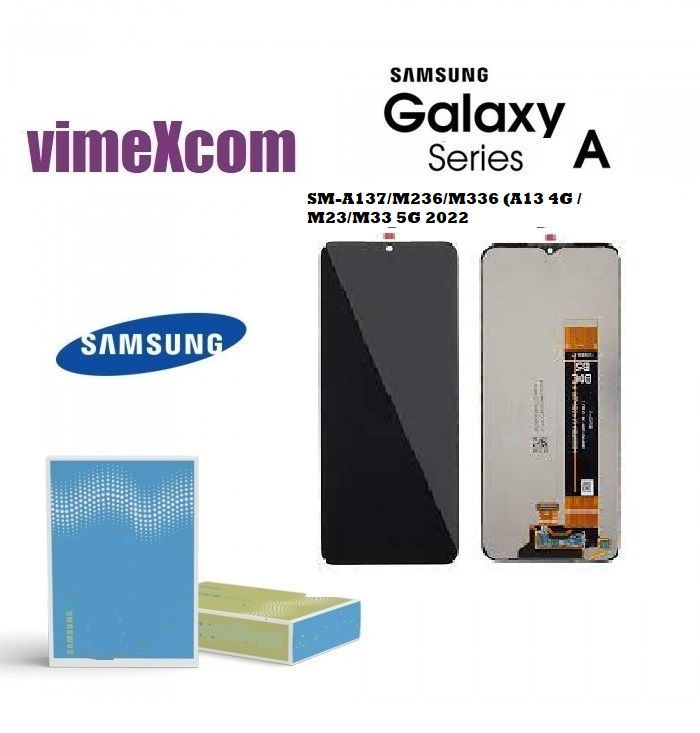SAMSUNG LCD SM-A137///M236/M336 (A13 4G// M23/M33 5G 2022) senza frame nero (SKU 1065)