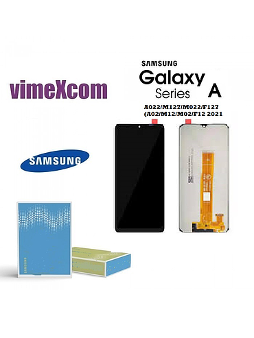  LCD SAMSUNG SM-A025G/M025 (A02s/M02s 2020) BLACK EU CODE (Without Frame)  ( sku 1069)