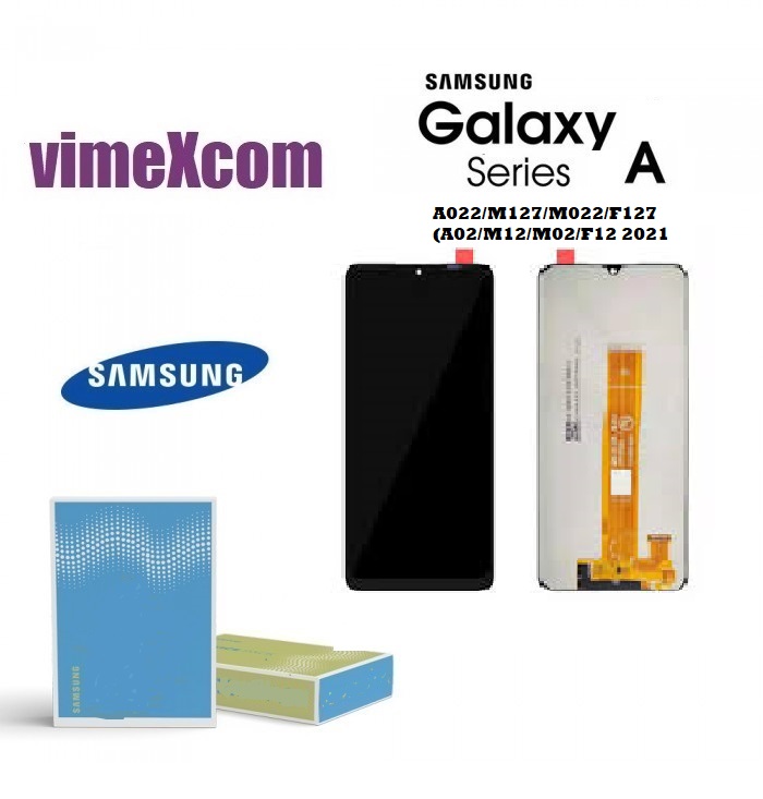  LCD SAMSUNG SM-A025G/M025 (A02s/M02s 2020) BLACK EU CODE (Without Frame)  ( sku 1069)