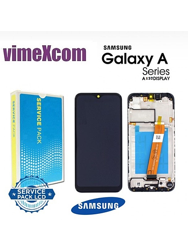 Samsung  LCD SM-A137F,MEA (A13 ) GH82-29227A Black (sku 1079)