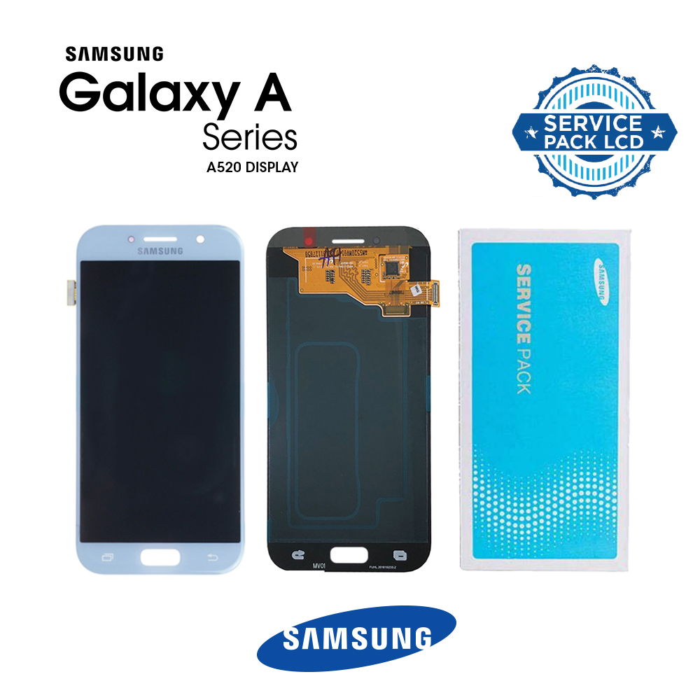 A520 A5 (2017) LCD /Bleu GH97-19733C (sku 771)